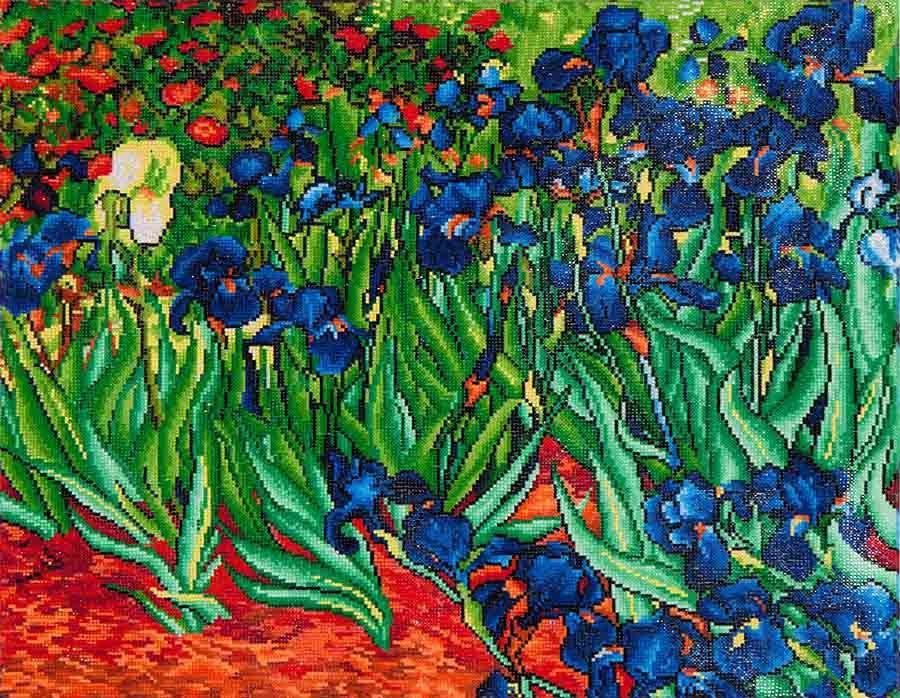 Diamond Dotz Irises (Van Gogh)